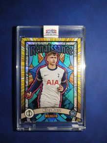2024-25 Topps Merlin UEFA Europa League Mikey Moore Renaissance RC #R-18 Spurs