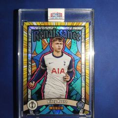 2024-25 Topps Merlin UEFA Europa League Mikey Moore Renaissance RC #R-18 Spurs