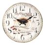 Cafe Noir Shabby Chic Coffee Cup Clock Image 6