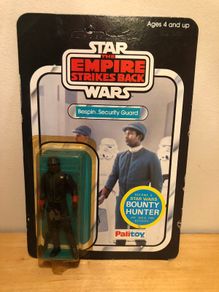Vintage Star Wars Bespin Security Guard Carded
