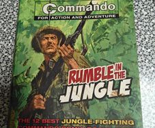 Commando Magazine  Rumble in The Jungle War WW2 comic 12 Jungle Fighting Stories