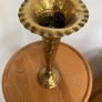 Vase - Brass Etched  (from the 40s) Image 3
