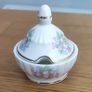 Mustard Jar & Lid Irish Blossom by Royal Tara  Vintage from the 1970s Image 5
