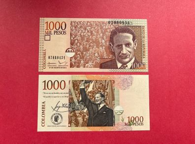 Colombia  1,000  Pesos  2014  ( uncirculated )