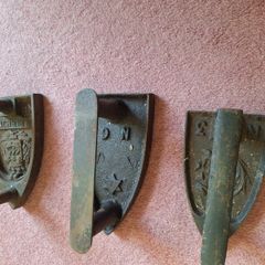 3 Vintage French Flat Irons