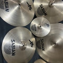 Sabian XS20 Cymbal Set (Hats, 2 Crashes, Ride, China & Splash) - Complete Pack