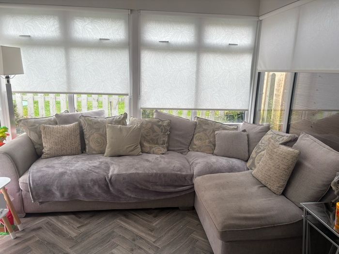 Free for collection couch and foot rest
