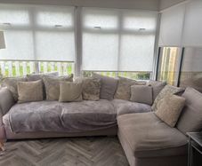 Free for collection couch and foot rest