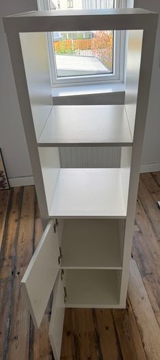 Kallax Ikea Shelf with doors