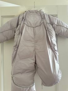 0-12m Luxury Baby winter snowsuit/ transformer jumpsuit/ sleeping bag