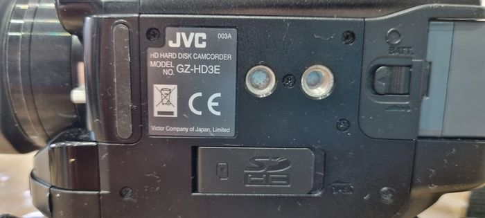 Jvc Everio Gz-hd3e Hd Video Camera Hdd