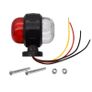 x2PCS Truck Trailer Lights LED Side Marker Indicators Lorry Tractor Signal Lights Parking Light Red/White Image 4