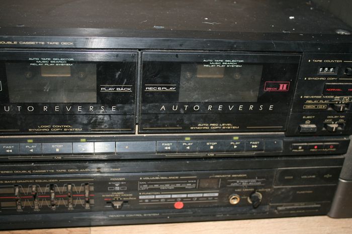Pioneer Dc-x88z Amplituner And Sharp Speakers (works)
