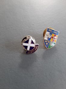 Scottish souvenir lapel pin