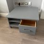 Grey Oak Veneer Obin Coffee Table/TV Stand Image 5