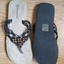 Size 5 - Ladies Flip Flops - Nice Beaded Effect Image 2
