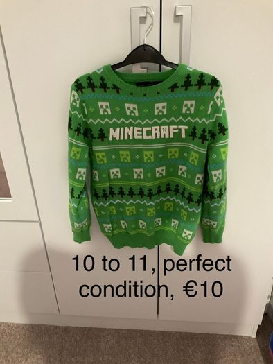 Minecraft jumper , 10 to 11
