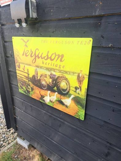 large  Ferguson  20 metal sign