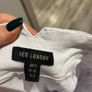 White high waisted skinny jeans Image 5