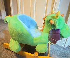 dino rocking horse dinosaur