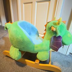 dino rocking horse dinosaur