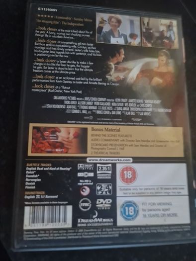 American Beauty DVD