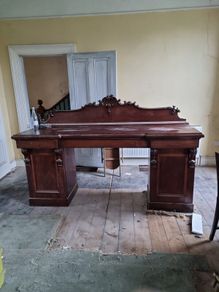 Victorian Large Mahogany Server