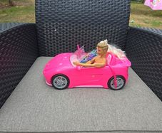 Barbie Car with Barbie and Ken