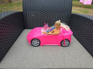 Barbie Car with Barbie and Ken
