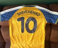 Shevchenko signed Ukraine shirt