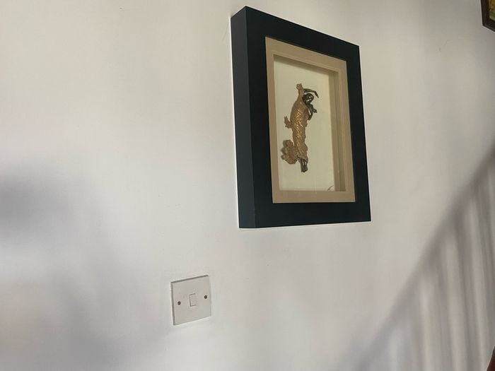 Carl Payne Sculpture Grace Figurine in Frame