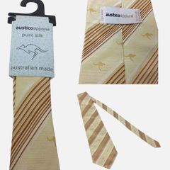 Mens New Kangaroo Austrailan silk tie
