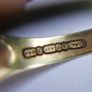 Vintage 14K White Yellow Gold  Diamond Wedding Engagement  Ring size P1/2 - 3,6g Image 10