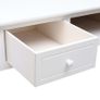 Writing Desk White 110x45x76 cm Wood Image 6