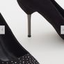 Black High Heels with silver details, Mohito, size 6/39, BRAND NEW Image 3