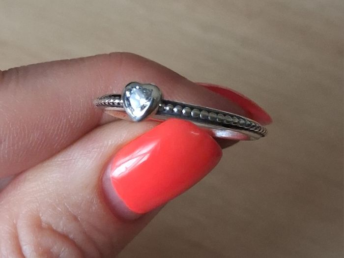 Pandora One Love silver ring size 60 / S