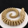 3D Printed Articulated Snake Skeleton Image 2