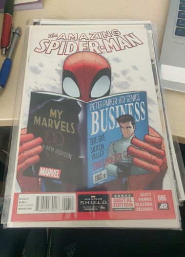 Spiderman comics 3 euro each