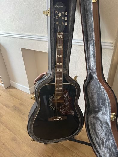 Epiphone Hummingbird Pro EB + Original Hard Case | Excellent Condition
