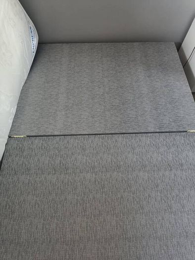 double bed base and mattress