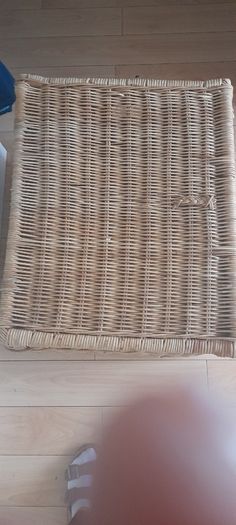 Large Wicker Storage Trunk