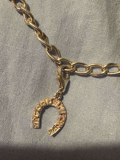 silver charm bracelet