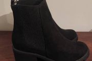 V by Very Black Boots Postage Included