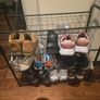 Shoe rack in black colour Image 2