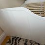 Wooden Todder Bed white with mattress Image 3