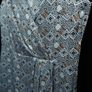 white printed dress Image 3