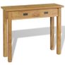 Console Table Solid Teak 90x30x80 cm Image 2