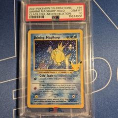 Pokemon Shining Magikarp 66/64 25th Celebrations English 2021 EN PSA 10
