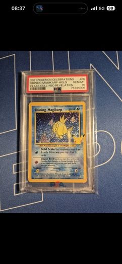 Pokemon Shining Magikarp 66/64 25th Celebrations English 2021 EN PSA 10