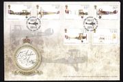 2012 Isle of Man Centenary of the Flying Corps Commemorative Stamps First Day Cover (FDC)